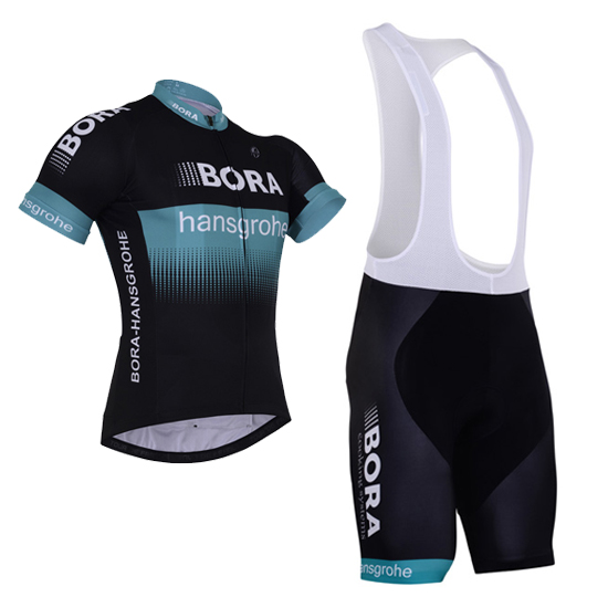 Abbigliamento Ciclismo Bora 2017 scuro bianco